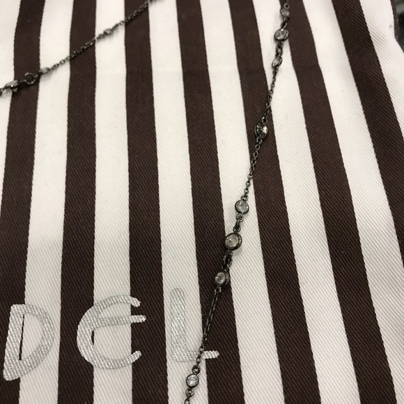 Sterling silver Henri Bendel necklace - Picture 3 of 3